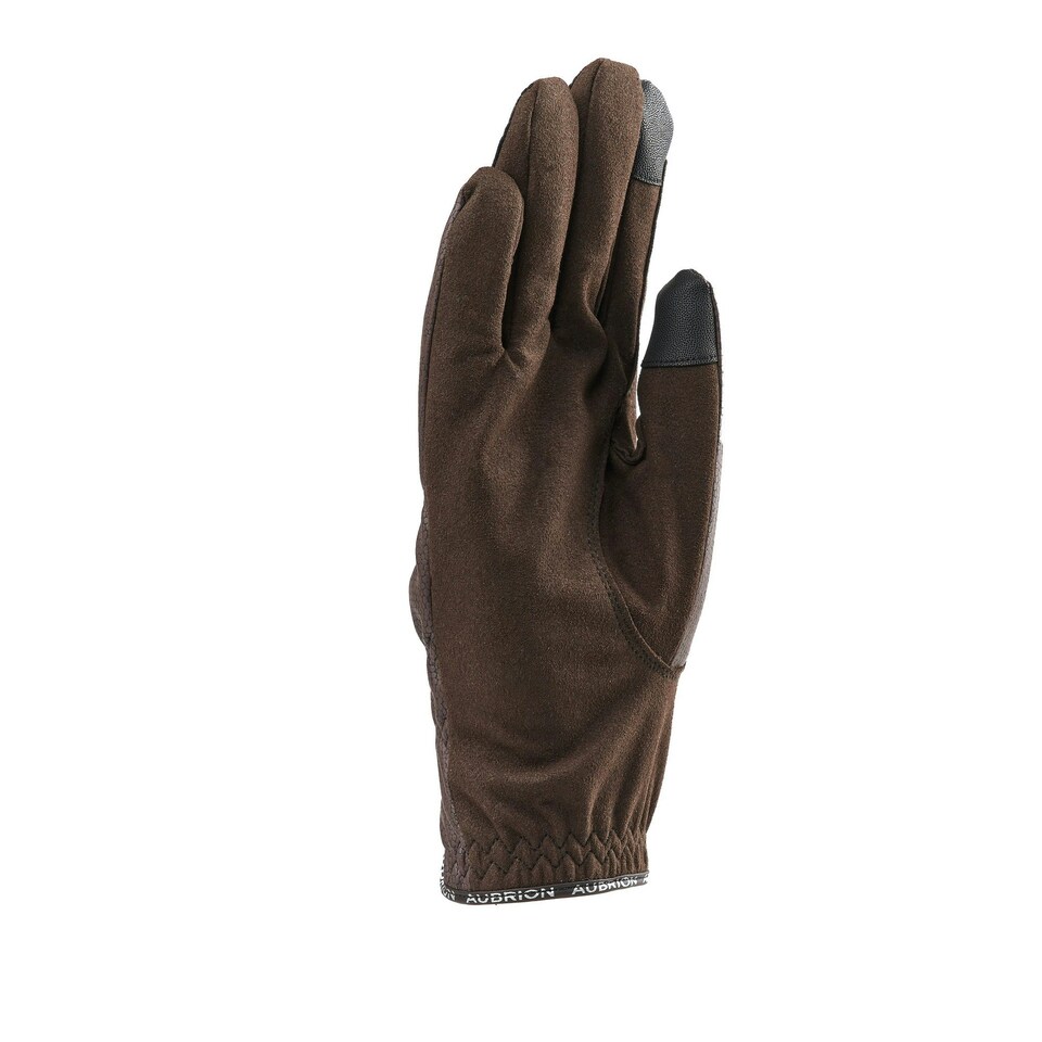 image 1 of Aubrion Unisex Adult Stadium Winter Riding Gloves - Brown - M Brown | M
