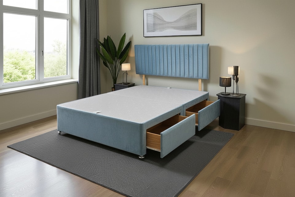 Emily Divan Bed Base 2 Drawers And Headboard