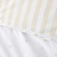 image 4 of Bianca Mini Star & Stripes Reversible Cotton Duvet Cover Set Natural | Cream | Natural | Single