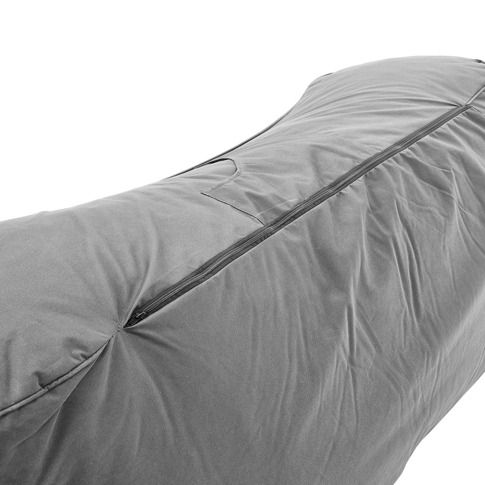 image 1 of Living and Home Dense Filling Comfy Lounger - Dark Grey