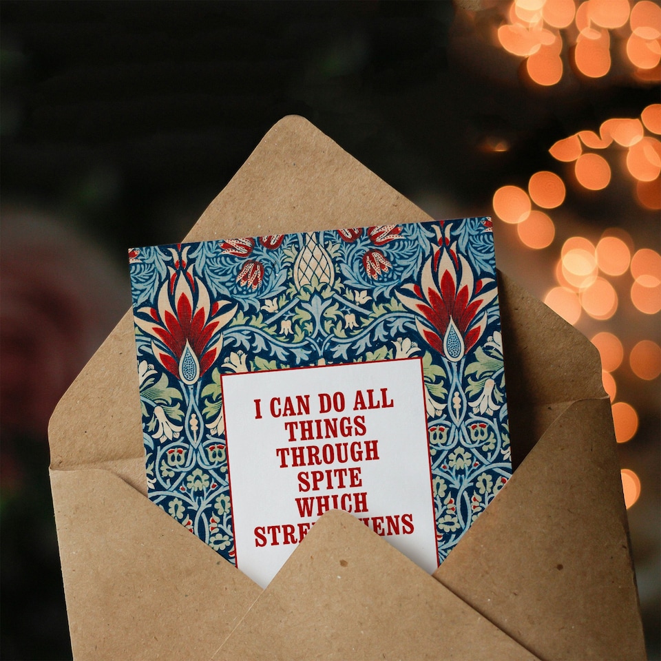 image 1 of All Things Through Spite Humour Joke Funny Birthday Card