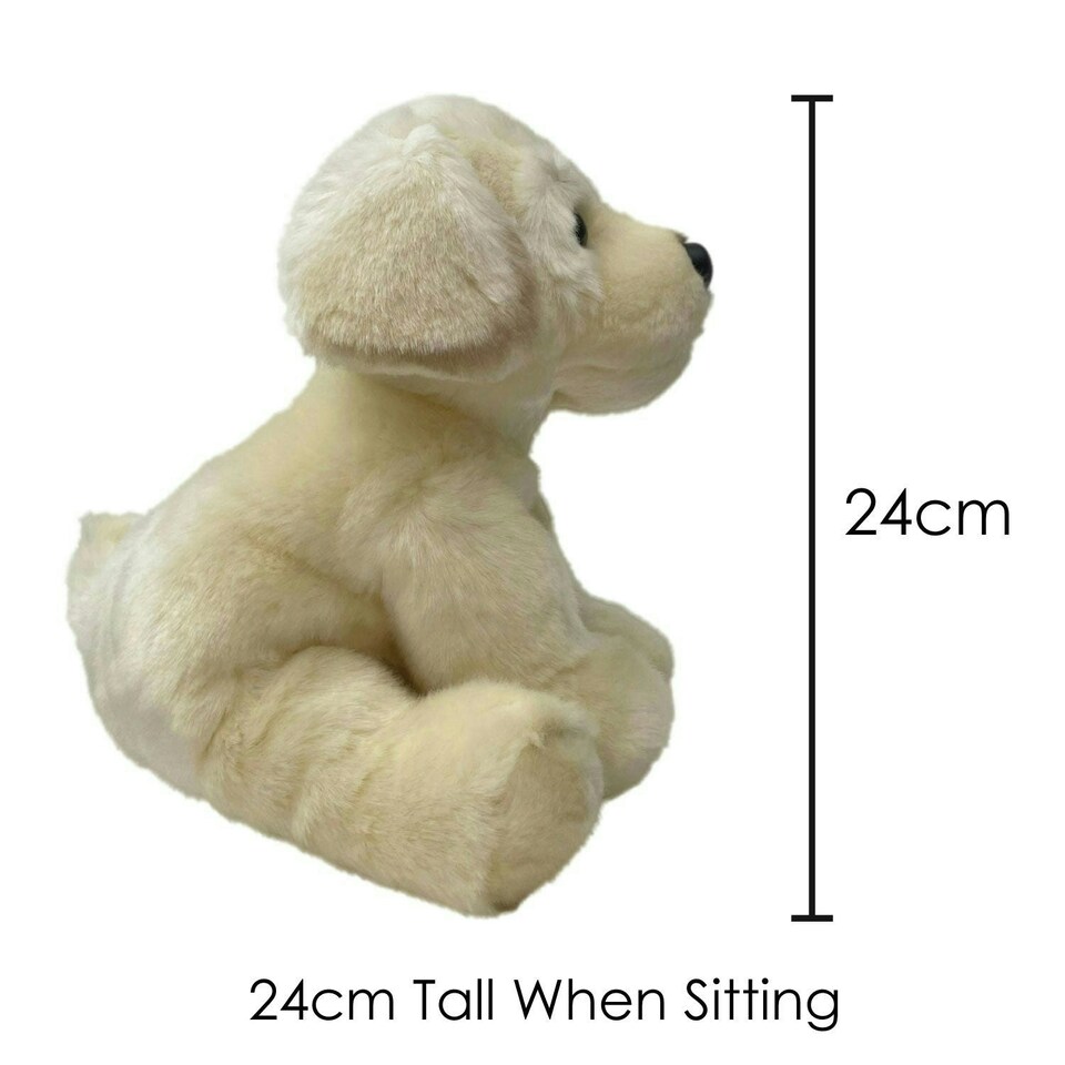 image 1 of Golden Labrador 30cm Plush Lifelike Toy - Natural World Collection