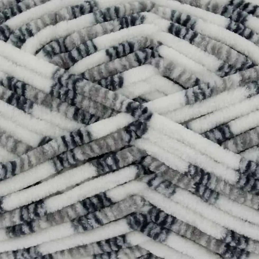 King Cole Grey Yummy Chunky Yarn (Value Pack 6 x 100g Balls) For Crochet, Knitting - 120m per ball