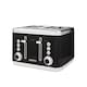 image 1 of GEEPAS 4 Slice Toaster | 1860W Black