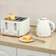 image 2 of HOMCOM Kettle and Toaster Set 1.7L Rapid Boil Kettle & 4 Slice Toaster White
