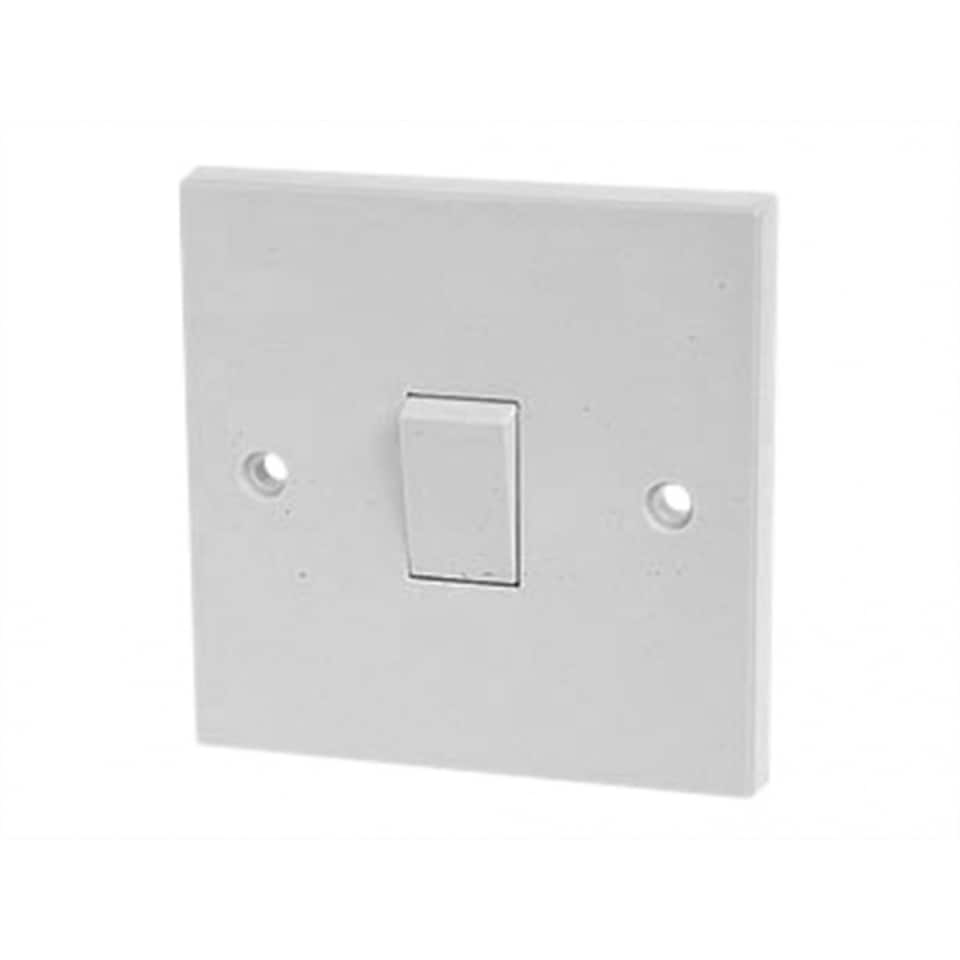 Dencon Light Switch 10a - Multi Colour - 1-Gang 1-Way