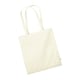 image 2 of Westford Mill EarthAware Organic Shopper Bag - Natural - One Size Cream