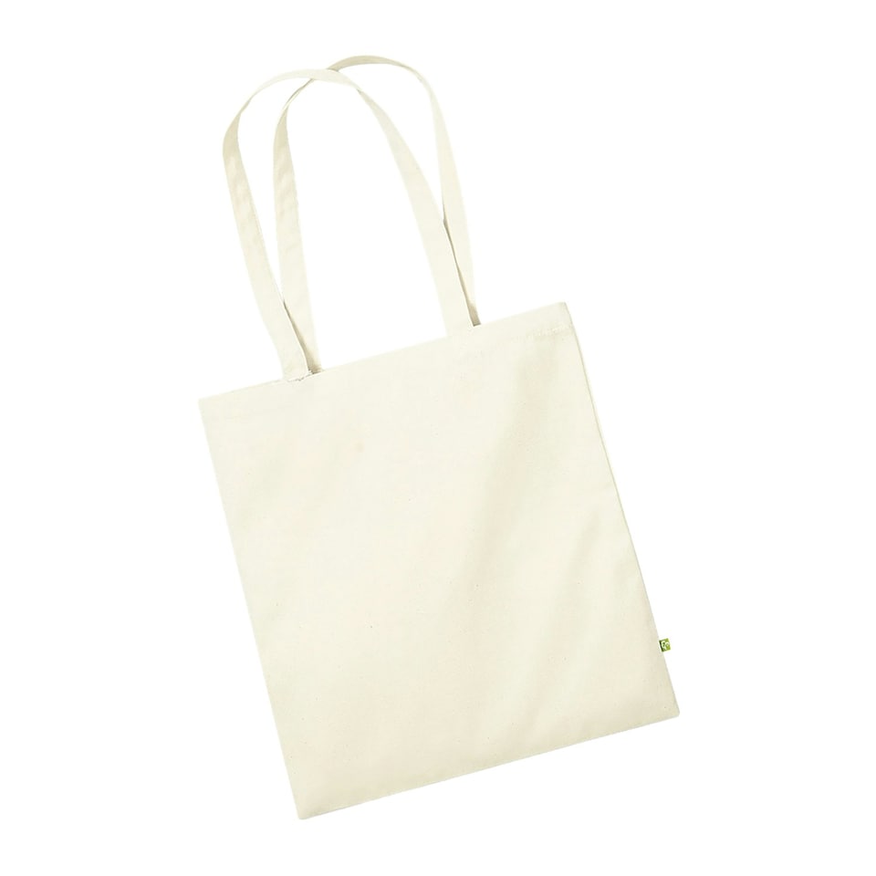 image 1 of Westford Mill EarthAware Organic Shopper Bag - Natural - One Size Cream