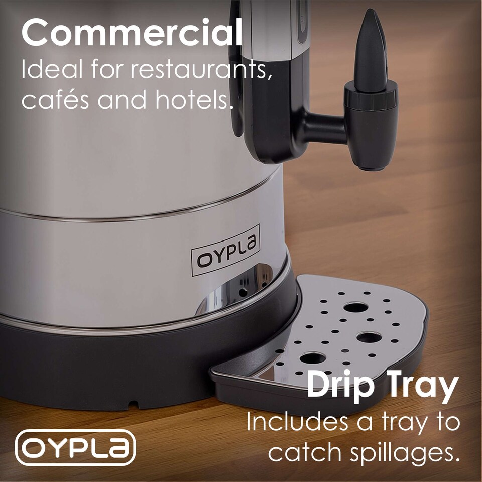 image 1 of 10L Catering Hot Water Boiler Tea Urn Coffee