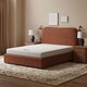 image 4 of Visco Therapy Foam Mattress 18cm - Medium Comfort, Cooling Layer, UK Made | White | White | Super King | 1