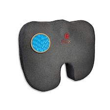 F FLX Energising Excellence Orthopaedic Memory Foam Gel Support Cushion | Black | S