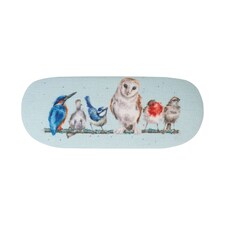 'Pottering About' Bird Design Hard Shell Glasses Case