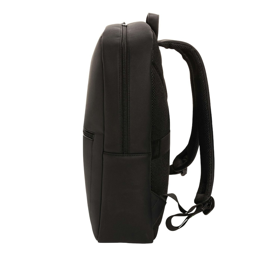 image 1 of Swiss Peak Deluxe PVC Free Laptop Backpack - Black - One Size Black