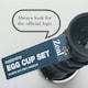 image 5 of Zeal Stack & Store Egg Cups Set with Chrome Stand, Set of 4, Dark Grey