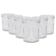 image 1 of Argon Tableware Glass Jam Jars - 250ml - Pack of 6 - Lids Not Included