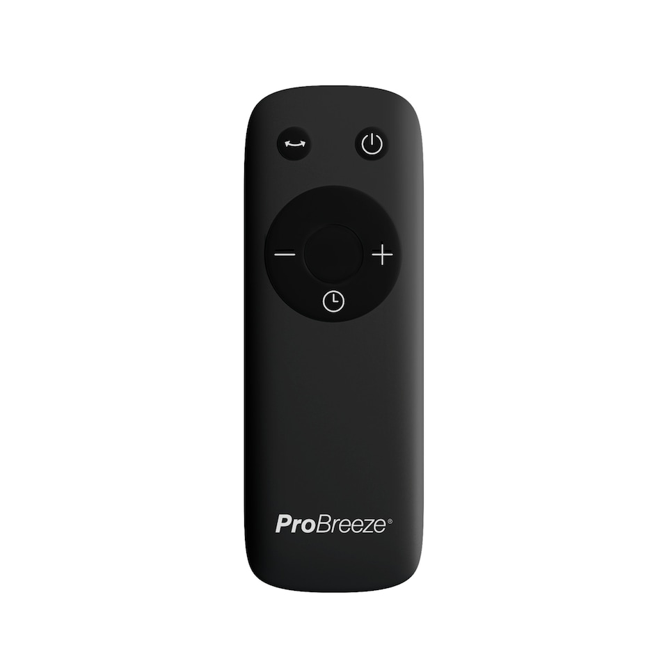 image 1 of Pro Breeze Oscillating Tower Fan with Touch Panel- Black