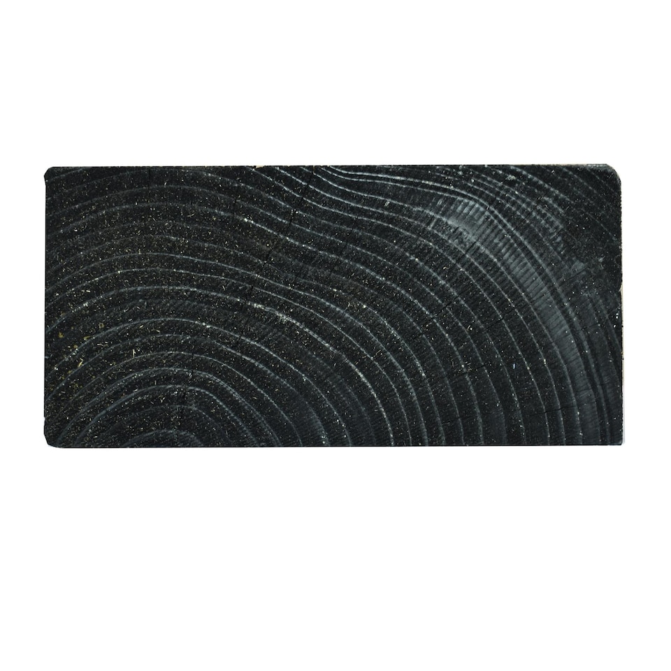 image 1 of Snowdon Timber Garden Treated Black Sleeper (L) 2.4m (W) 195mm (H) 95mm