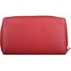 image 3 of London Leathergoods Womens Large Genuine Leather RFID Money / Credit Card Holder / Purse - Red | Red | Red