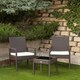 image 2 of Table Set with 2 Armchairs Aktive