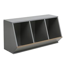 Living and Home Open Style Toy Storage Organizer - 80*30*40cm - Grey