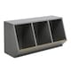 image 1 of Living and Home Open Style Toy Storage Organizer - 80*30*40cm - Grey