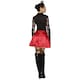 image 4 of Fever Womens/Ladies Queen Of Hearts Costume Set - Black/Red - S | Multi | S