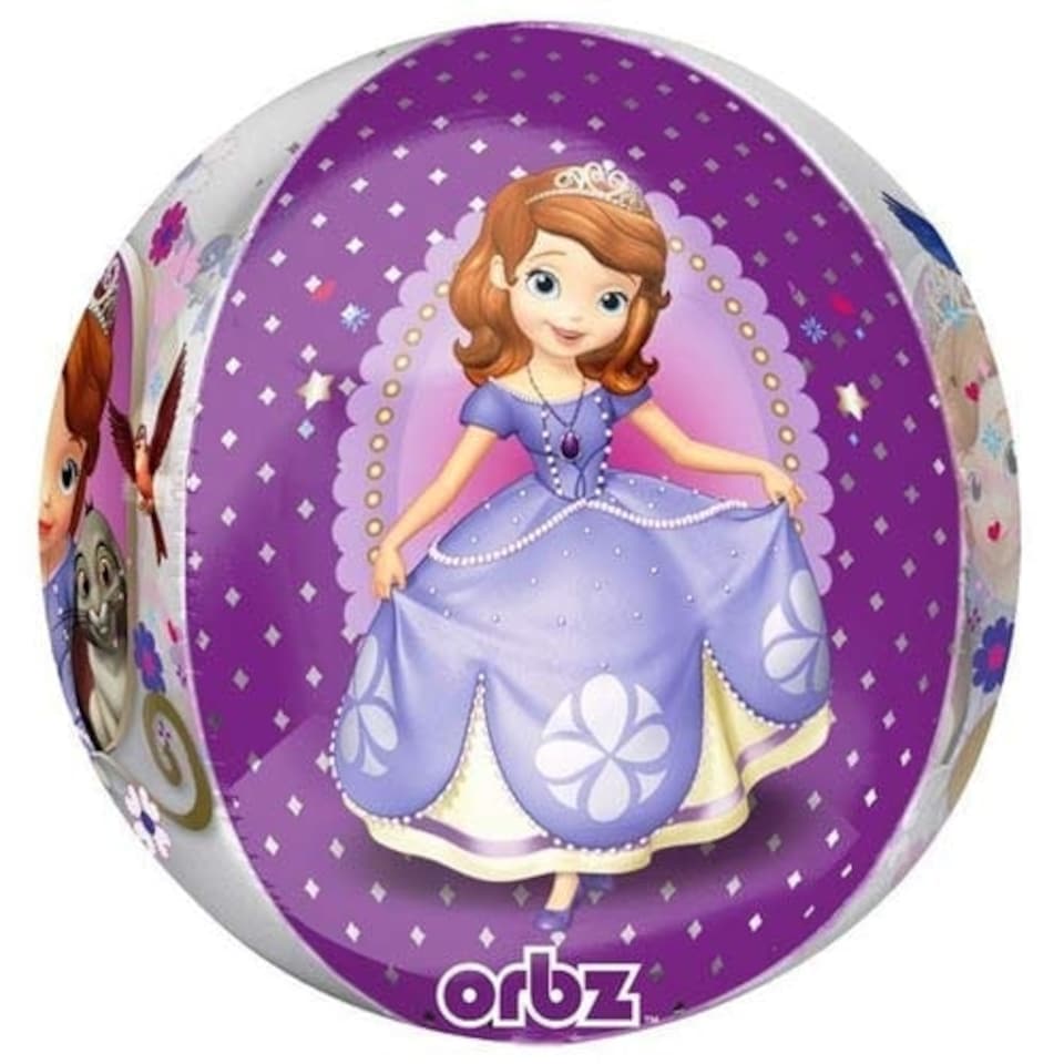 image 1 of Sofia The First Orbz Foil Helium Balloon 38cm / 15 in