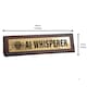 image 5 of Wooden Desk Sign - AI Whisperer