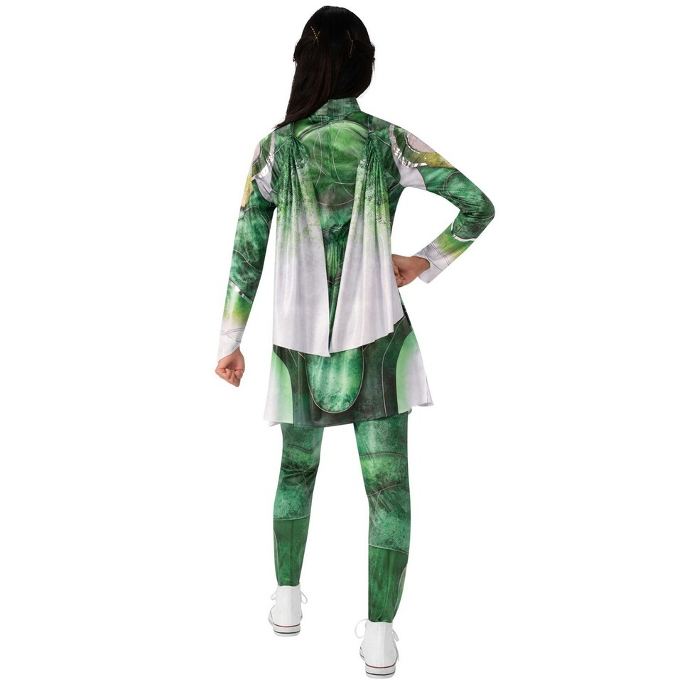 image 1 of The Eternals Womens/Ladies Deluxe Sersi Costume - Green/White - M M