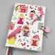 image 3 of Floss & Rock Children's Lockable Secret Diary Notebook - Fairy Palace