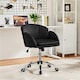 image 2 of Yaheetech Swivel Rolling Home Office Chair with Armrests