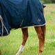 image 4 of Gallop Equestrian Trojan 100 Combo Turnout Red | Size: 7ft 0
Colour: Navy/Red