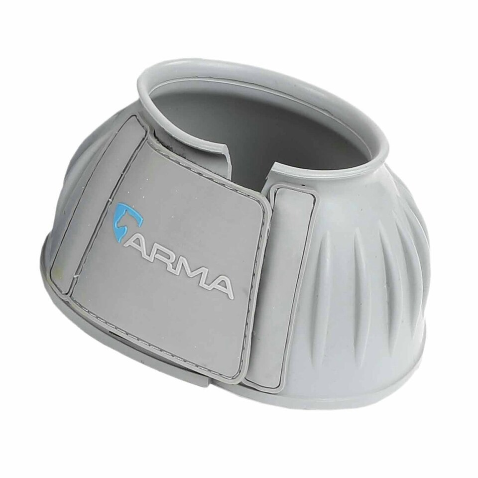 image 1 of ARMA Touch Close Horse Overreach Boots - Grey - Cob
