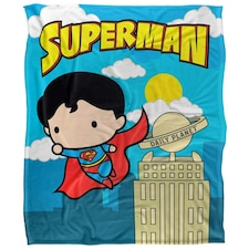 Superman Chibi Blanket - Multicoloured - One Size