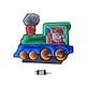 image 1 of 63cm Light up Christmas Train Infinity Decoration with Santa & LEDs