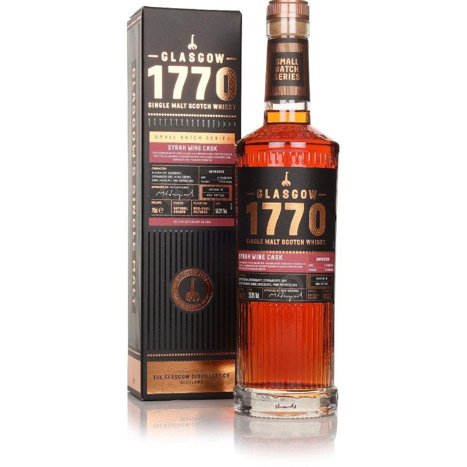 image 1 of Glasgow 1770 Syrah Wine Cask Finish Unpeated
