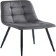 image 2 of Pair of Fenton Chairs Grey | Dark Grey