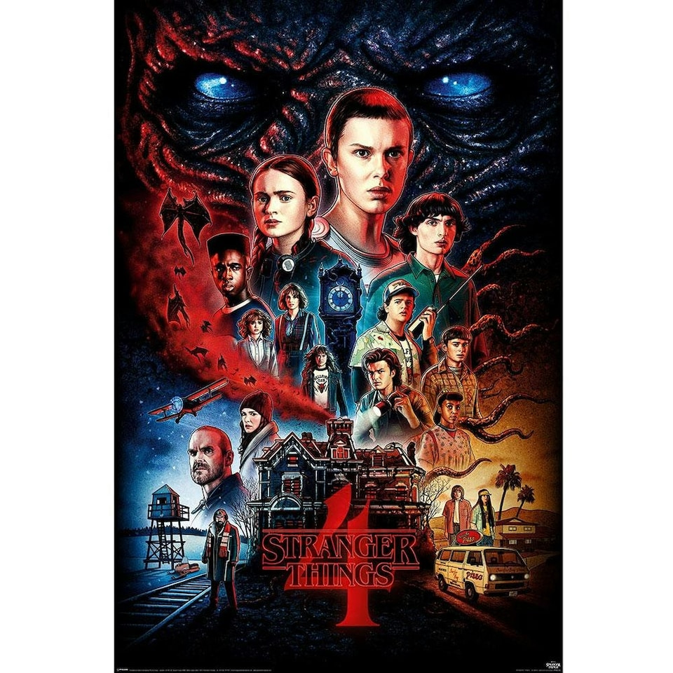 Stranger Things Vecna Poster - Multicoloured - 61cm x 91cm