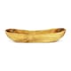 image 1 of Verano Spanish Ceramics Olive Wood Snack Boat - 35cm Multi