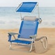 image 3 of Beach Chair Aktive Blue 47 x 67 x 43 cm (2 Units) N/A