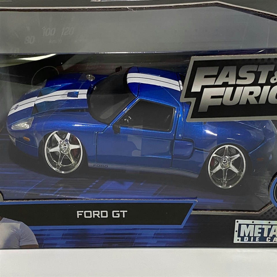 image 1 of Fast and Furious Ford GT 1:24 Scale Jada 97177 NEW Box