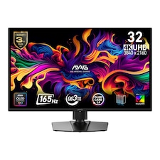 MSI MAG 322UP QD-OLED E16 32" UHD 4K QD-OLED 165Hz 0.03ms Gaming Monitor