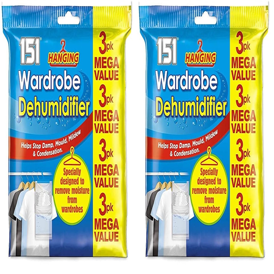 image 1 of Pack of 3 Hanging Dehumidifier 180gr