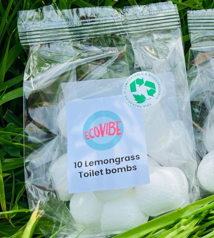 Toilet Bomb Cleaners (Lemongrass)