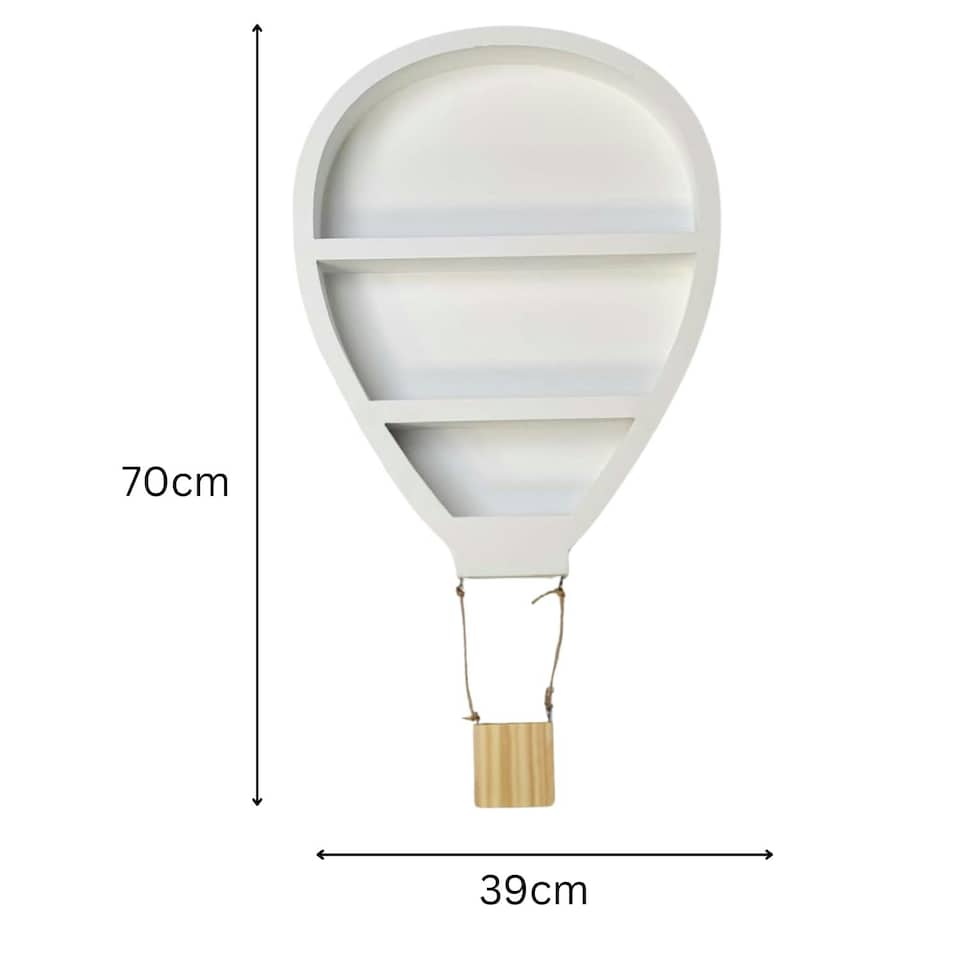 image 1 of Marco Paul  Set of 2 Ice Cream Floating Wall Shelves for Kids Bedroom Nursery Décor White