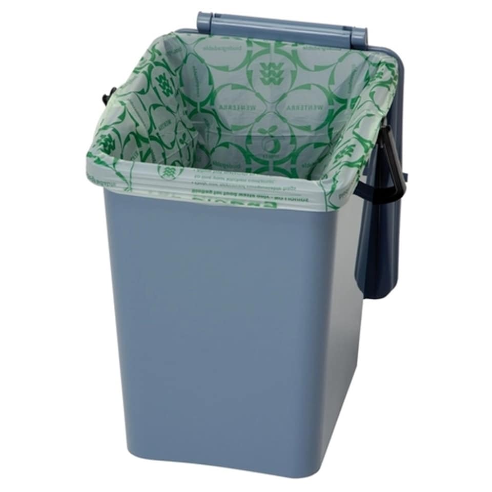 image 1 of 20 Litre Compostable Food Waste Caddy Liners, 50 x 60cm, Roll of 25