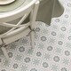 image 2 of d-c-fix Olive Petals 30.48 x 30.48cm Self-adhesive Vinyl Floor Tiles Pack 33 | 3sqm