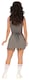 image 3 of Fancy Dress Adult Zombie Cheerleader Grey Red - M