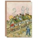 image 1 of Vincent van Gogh Art Card Houses and Figure Painting