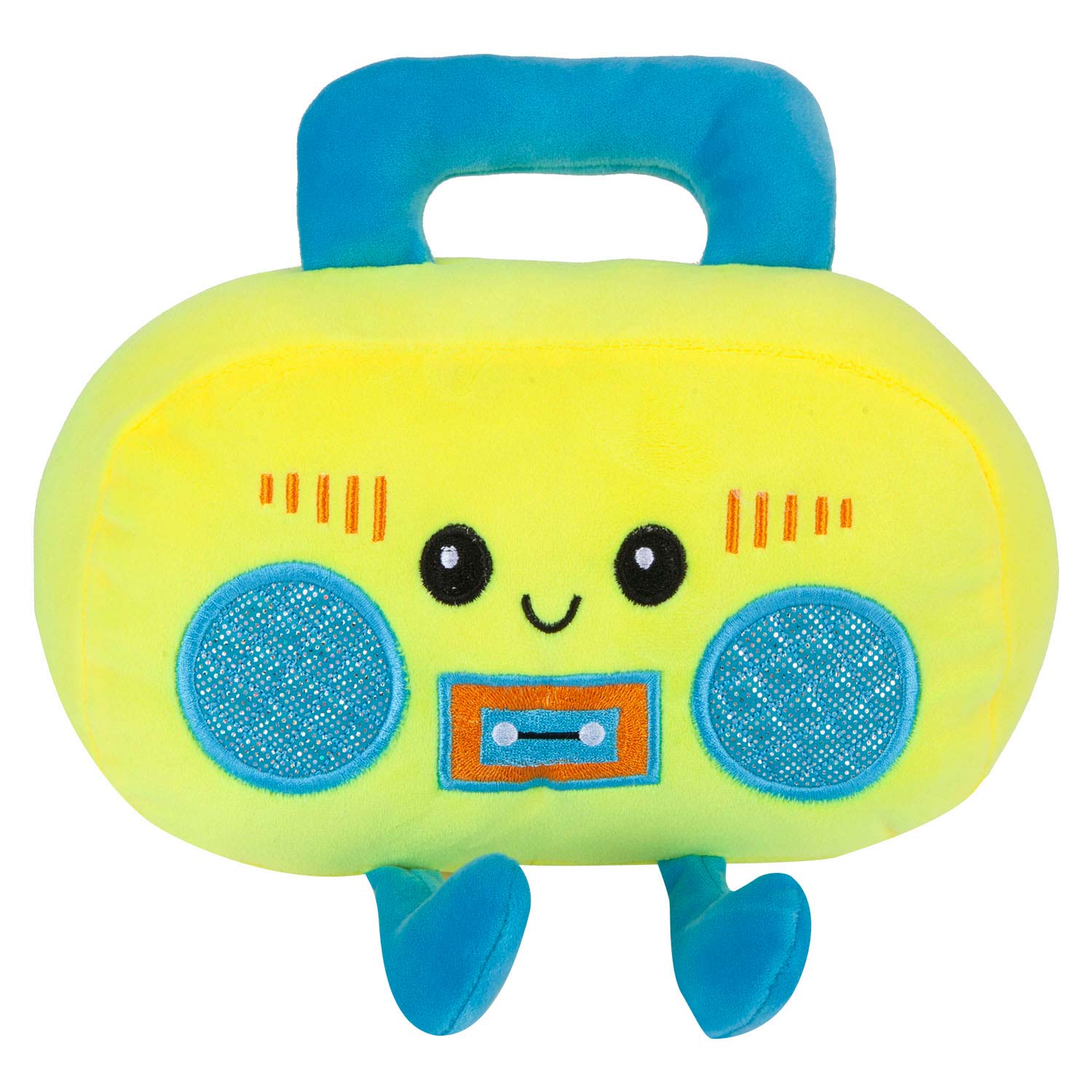 VFM e-Store Home Clock Soft Toy Cute Plushie Huggable Cuddly Stuffed Toy 27cm in Yellow